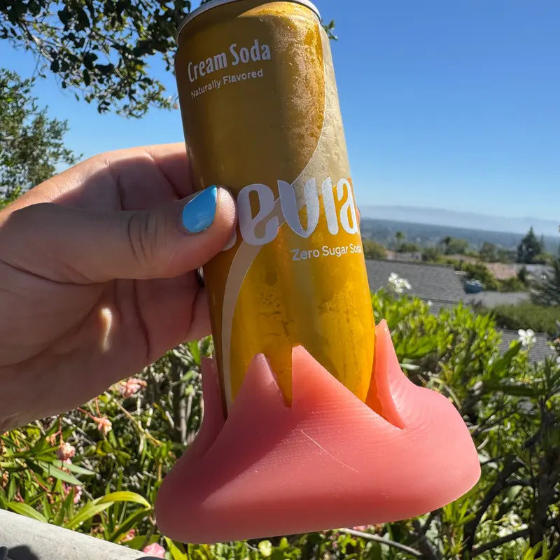 Closer Coaster: The Coaster That Follows Your Drink – Non-Slip, Reversible Silicone Coaster