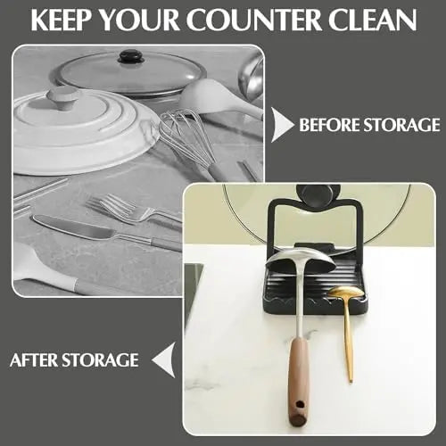 Kitchen Utensil Holder for Ladles & Tongs