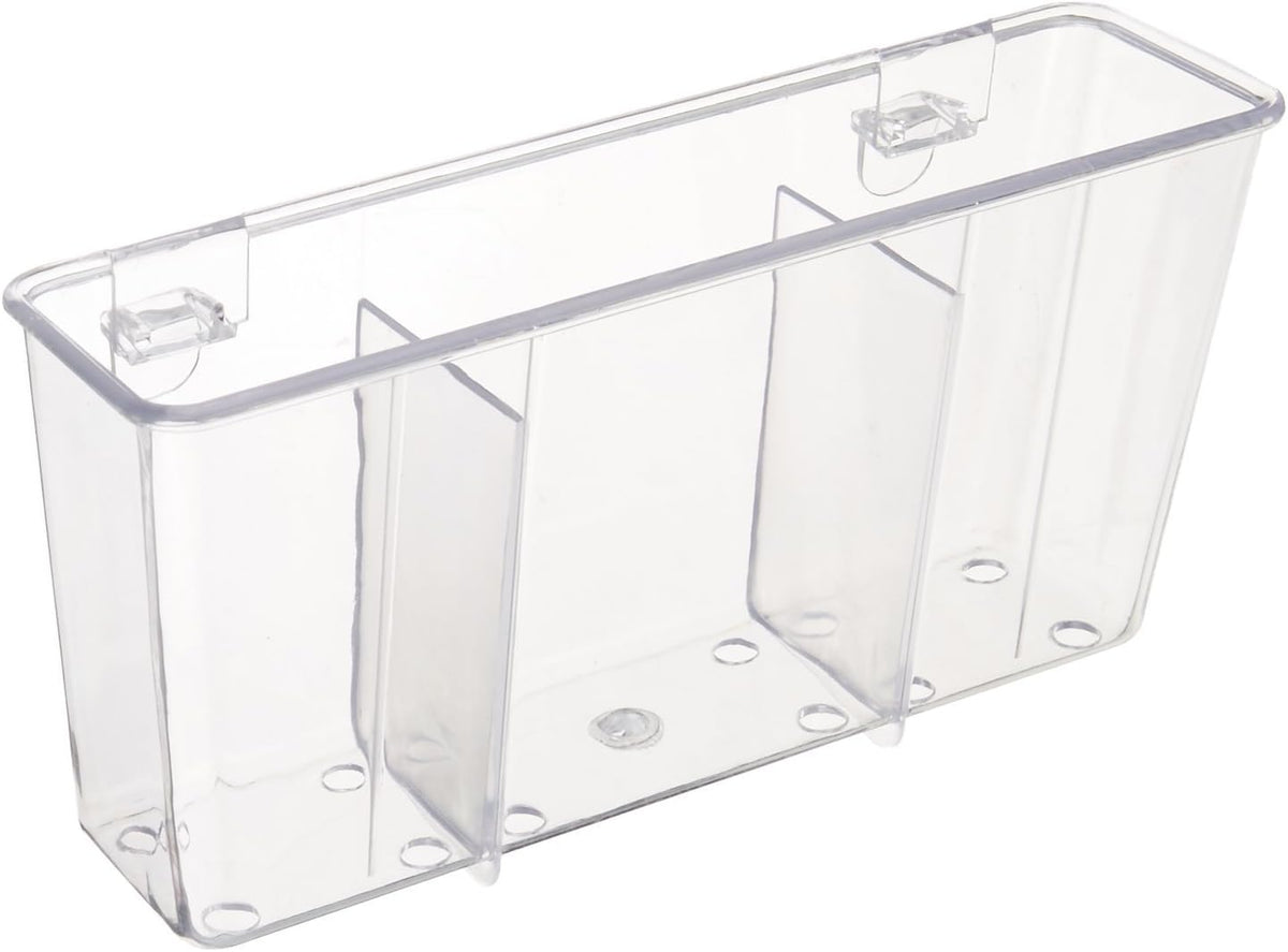 Better Houseware in-Sink Cutlery Holder, Large, Clear