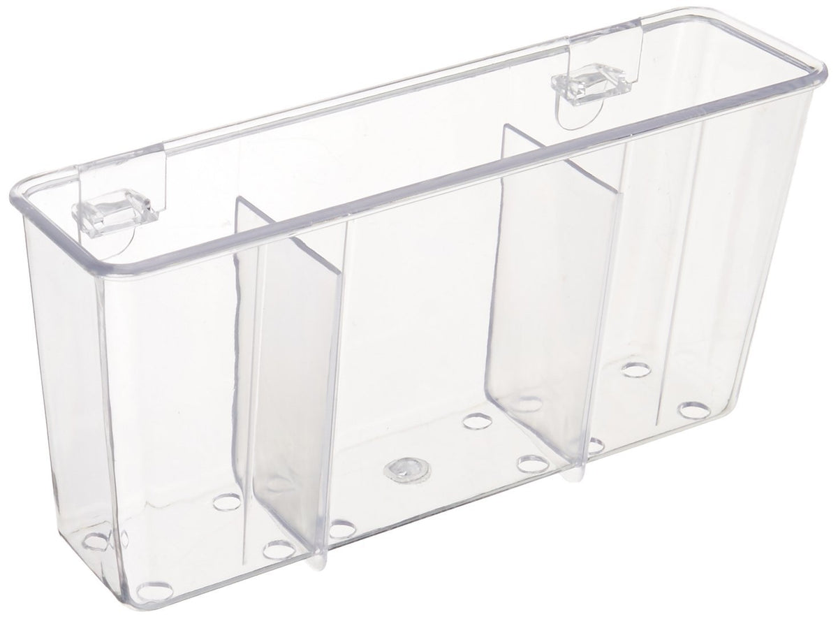 Better Houseware in-Sink Cutlery Holder, Large, Clear