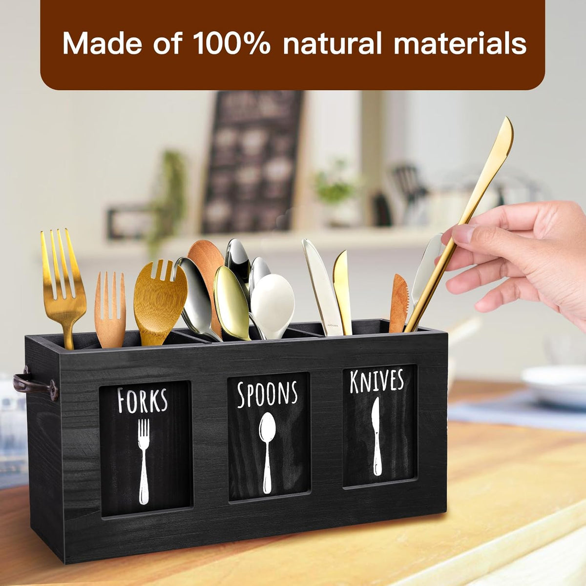 MINCORD Kitchen Utensil Holder for Counter