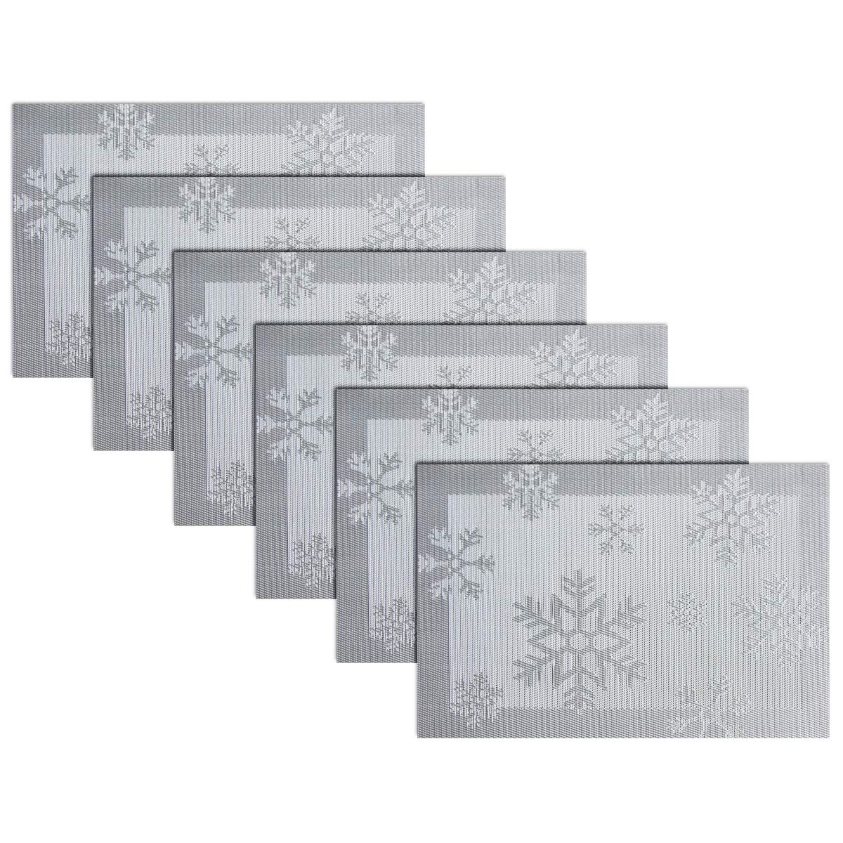 PIGCHCY Beige Placemats Set of 4 Vinyl PVC Durable Place Mats for Dining Table,Heat Resistant Non-Slip Woven Tabel Mats (18x12 inches, Beige)