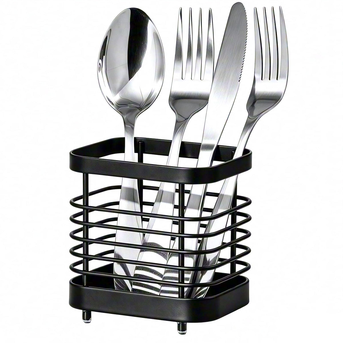 Utensil Holder, Stainless Steel Utensil Drying Rack for Kitchen Counter