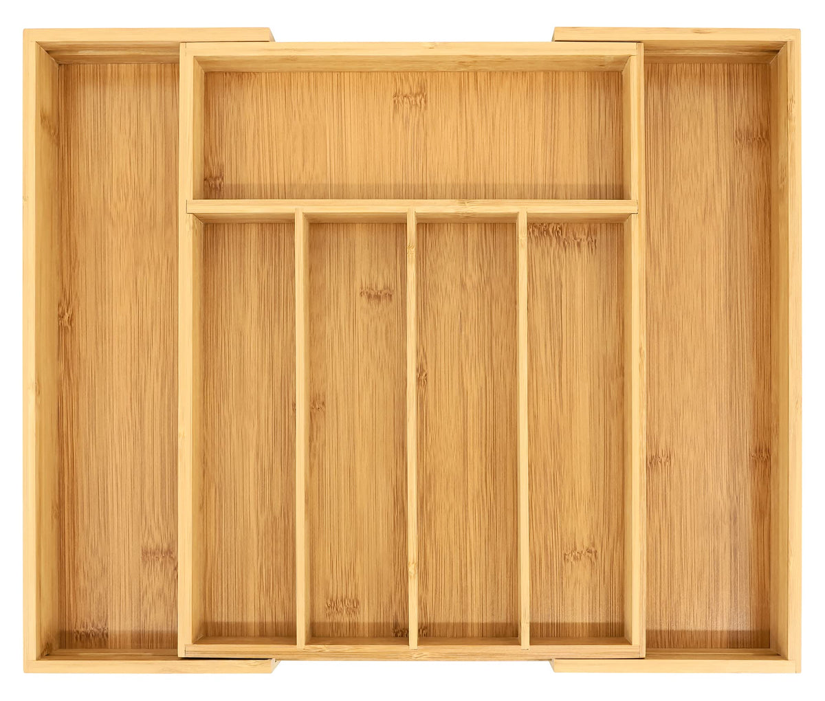 VaeFae Bamboo Drawer Organizer, Medium, Natural