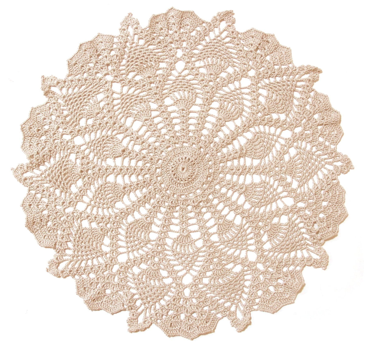 18 in to 20 in Doily Coasters Lace Tablecloth Doilies Handmade Crochet Placemat Women Vase Mat Kitchen Table Runner for Mother's Day Wedding (1PC, Red)