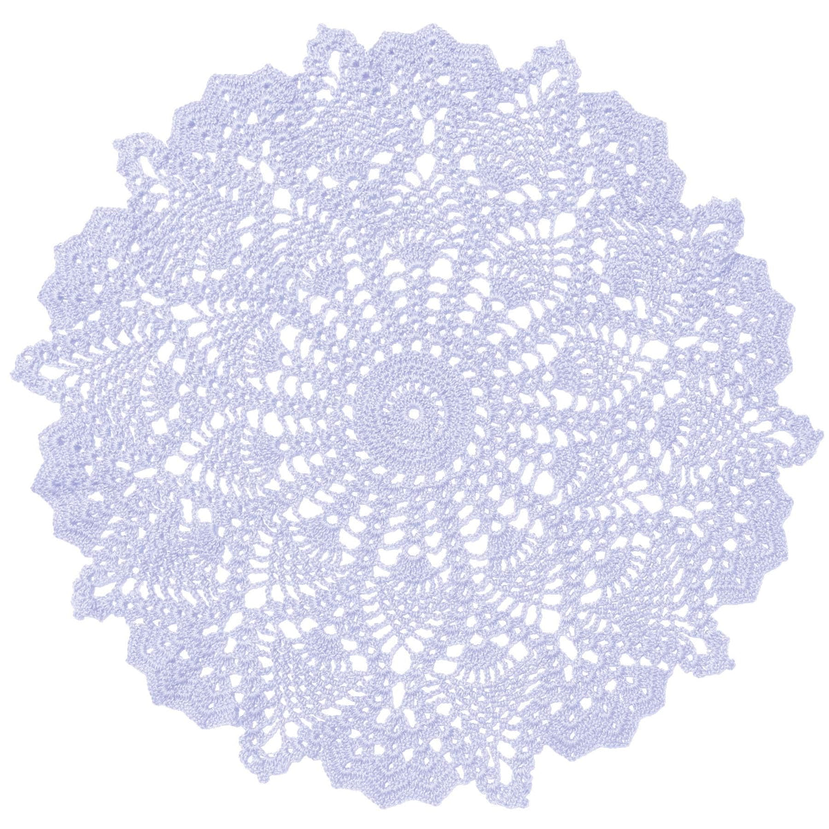 18 in to 20 in Doily Coasters Lace Tablecloth Doilies Handmade Crochet Placemat Women Vase Mat Kitchen Table Runner for Mother's Day Wedding (1PC, Red)