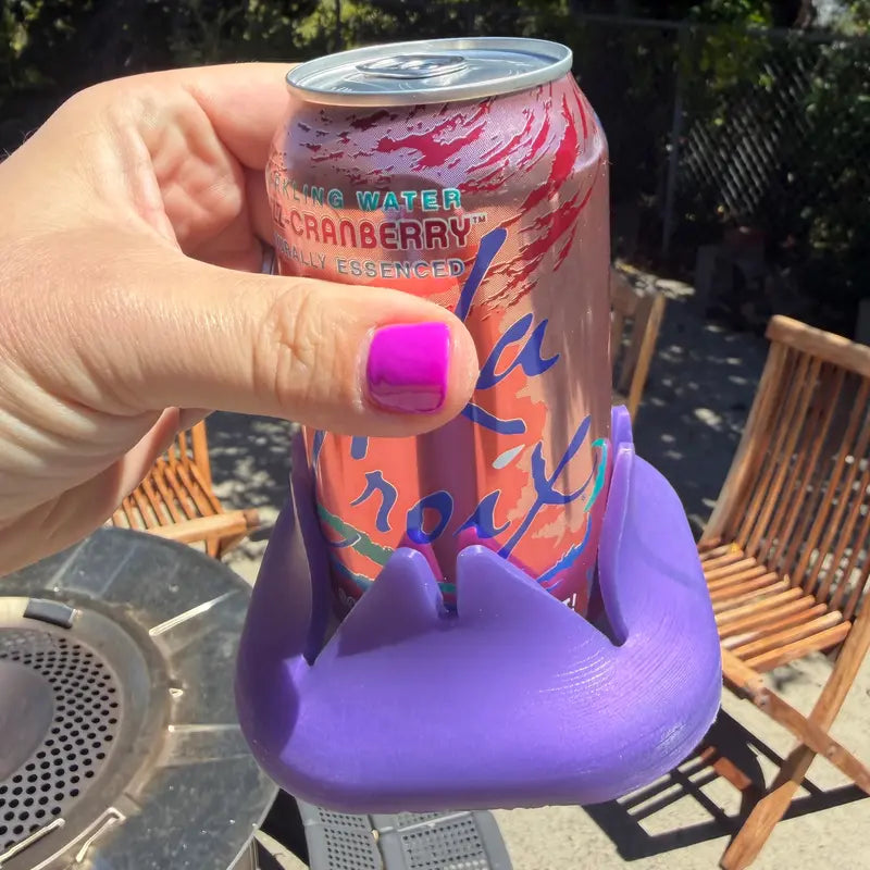 Closer Coaster: The Coaster That Follows Your Drink – Non-Slip, Reversible Silicone Coaster